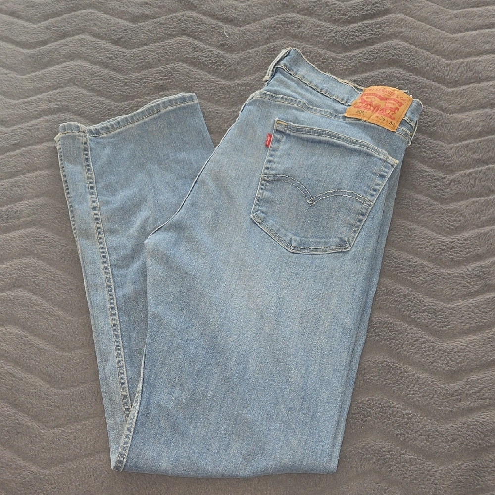 Levi's Sky Blue Denim Pants - Picture 7 of 11